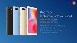 Xiaomi Redmi 6 Price In Nepal Redmi 6a Specs Features Gallery
