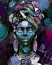 896 Likes 9 Comments Black Art 365 Blackart365 On Instagram Look Within Art Of Justincopeland Art Vis Black Art Painting Black Love Art African Art