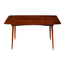This rectangular transforming coffee table helps save space with its adjustable height glass top sitting lightly on a metal frame. Coffee Table Made In Germany In The 1960s Mid Century