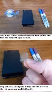 How To Make An Iphone Black Light Diy Black Light Phone Hacks Diy Black Light