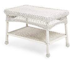 You don't have to waste time with sandpaper or. Plow Hearth Easy Care Resin Wicker Coffee Table Bright White Target