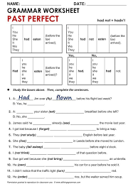 English Grammar Worksheet Past Perfect Simple Http Www Allthingsgrammar Com Past Perfect Html Educacion Ingles Vocabulario En Ingles Lecciones De Gramatica