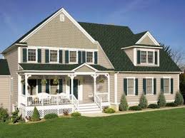Color Scheme Idea Green Roof House Exterior Paint Colors For House Exterior House Paint Color Combinations