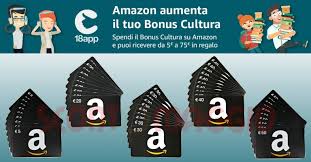 With amazon, you can shop online from the world's largest selection of books, clothing amazon has the biggest variety and the lowest prices on nearly anything you would shop. Amazon Aumenta Il Bonus Cultura E Ti Regala Un Buono Fino A 75 Scontomaggio