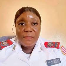 Update... Liberia National Fire Service (LNFS), Deputy Director for  Administration Col. Emmanuel K. Farr, signed the Book of Condolence for the  late Patrolman Mark D. Bracewell. The brief ceremony was held at