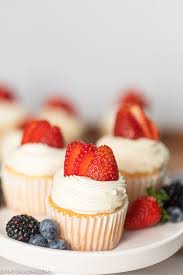 Spoon into individual dessert dishes. Angel Food Cupcakes Recipe Under 60 Calories Each
