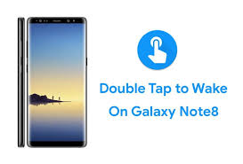 Tap, tap is a port of the double tap on back of device gesture from android 11 to any android 7.0+ device. How To Activate The Double Tap Wake Up And Sleep On Your Galaxy Note 8