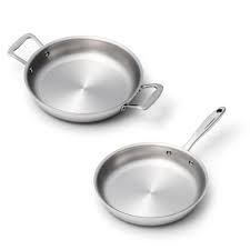 New Stainless Steel 10 Inch Fry Pan In 2020 Frying Pan Quick Meals For Two Fries