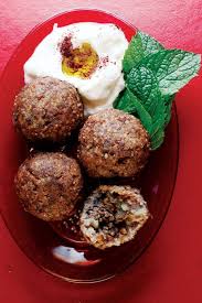Kibbeh Beef And Bulgur Wheat Meatballs Food Recipes Bulgur