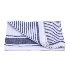 Hand towelshop2218the dark blue hand towels washed nicely. Stonewashed Linen Pure 100 Flax Linen Kitchen Tea Towel Or Hand Towel White With Navy Blue Stripes Stone Washed Pre Washed Laundered Europe European Linen Lint Free Fast Dry Antibacterial