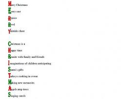Acrostic Poem Merry Christmas Acrostic Acrostic Poem Christmas Poems