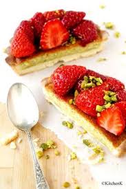Tarte Aux Fraises Creme D Amande A La Pistache Pate Sablee Au Citron Tarte Aux Fraises Creme D Amande Recettes De Cuisine