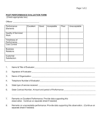 We did not find results for: Page 1 Of 2 Past Performance Evaluation Form Check