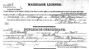 York County Pa Usgenweb Archives Marriage Records