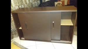 Sliding doors offer sleek functionality with a modern look. How To Build A Cabinet With Sliding Door Youtube