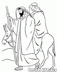 Shepherds coloring page to color, print or download. Coloring Page Faithful Shepherds