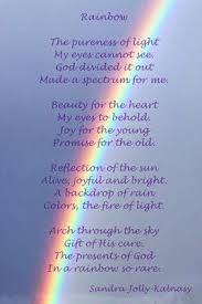 Dustyoak Rainbow God S Promise Rainbow Quote Gods Promises Rainbow Poem