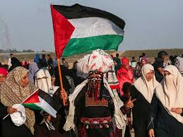 Militer penjaga perbatasan israel kembali melakukan aksi penembakan terhadap petani gaza. Ribuan Perempuan Palestina Berdemo Di Perbatasan Gaza Israel