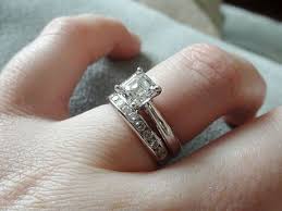 1c Asscher Solitaire W Paved Wedding Band I Am Going To Do A Micropave Smaller Than Dream Engagement Rings Solitaire Engagement Ring Wedding Rings Solitaire