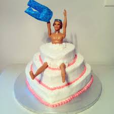 Pin By Rebecca Drolen On Cake Bachelorette Cake Bachelorette Party Cake Barbie Cake