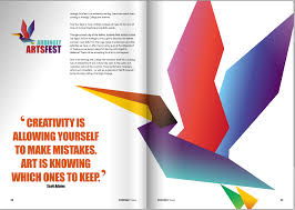 Creative Layout For A Magazine Article Flipping Page Magazine Created With Flipsnack Article Design Brochure Design Online Flipbook