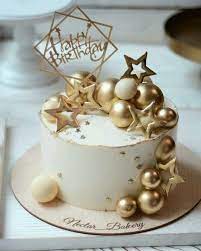 B Day Cake Golden Birthday Cakes Cake Designs Birthday Unique Birthday Cakes