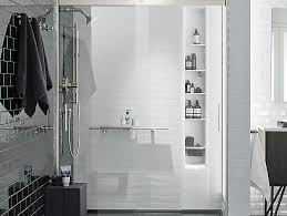 Learn how to compare kohler choreograph and fibo laminate shower and tub wall panels. K 97630 Choreograph 9 Inch Shower Locker Storage Kohler