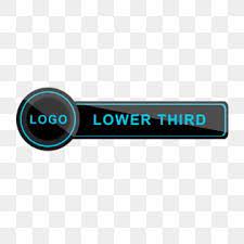 Tv News Video Bar Lower Third Black Blue Social Media Png Transparent Clipart Image And Psd File For Free Download Lower Thirds Tv News Clip Art