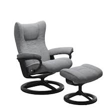 See more ideas about stressless recliner, ekornes, stressless furniture. Stressless Sessel Mit Hocker Wing In Stoff Linden Light Blue