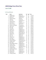 2009 Bridge Fever River Run