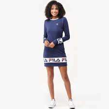 Fila Luna Dress Women S Womens Dresses Fashion Dresses For Work