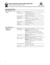 Each user konica minolta bizhub c360 need a driver or software install to computer/laptop/notebook/desktop or mobile phone. Bizhub C360 Dimensions Konica Minolta