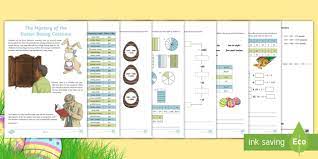 A teacher's tips to help parents use a ks2 maths past paper at home to practise for the year 6 tests. Mystery Of The Easter Bunny Costume Ks2 Easter Maths Game