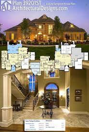 Plan 39201st Luxury European House Plan In 2021 Luxury House Plans Architectural Design House Plans European House