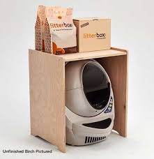 Custom Cabinet To Fit Over The Litter Robot Open Air Get The Most Out Of Your Space With The Litter Ro Litter Robot Self Cleaning Litter Box Cat Box Furniture