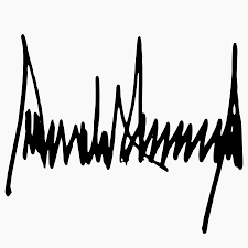 Once it's uploaded, it'll open in the online editor. Donald Trump Official Signature Trump Takes A Tediously Long Time To Sign His Name Quartz