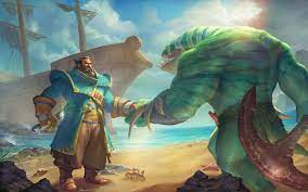 Dota2 Kunkka Tidehunter Dong Cheng On Artstation At Https Www Artstation Com Artwork Wmxkx Artwork Dota 2 Concept Art
