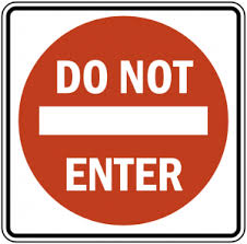 This indicates that the traffic flow is allowed in only one direction. Do Not Enter Sign Meanings Examples For The Dmv Written Test 2021 Dmv Practice Tests