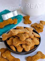 In a medium bowl, whisk together the flour and oats. Homemade Dog Treats Mom On Timeout