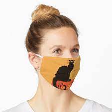 Tournee Du Chat Noir After Steinlein Mask By Taiche Mask Tournee Du Chat Noir Stylish Face Mask