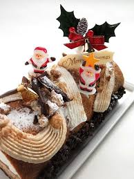 Buche De Noel Au Cafe Gateau Noel Repas Sans Cuisson