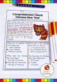 Chinese New Year No Prep Activities Chinese New Year Facts Chinese New Year Activities New Years Activities