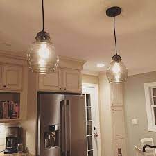 Island Lights Up Makingthishouseahome Mypotterybarn Homedecor Jessica Pottery Barn Pottery Barn Lighting Pottery Barn Style Kitchen Lighting