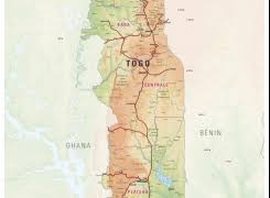 Carte Du Togo