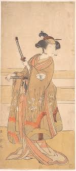 The Metropolitan Museum Of Art Onoe Tamizo As A Samurai Woman Japanese Prints Samurai Art Japanese Art