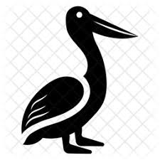 Pelican Icon Of Glyph Style Available In Svg Png Eps Ai Icon Fonts