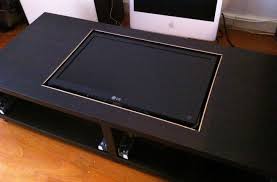 Diy arcade cocktail table 18mm mdf with cabinet plans stylish coffee pdf plan gorgeous. Disguise Your Gaming Addiction With This Diy Coffee Table Arcade Machine Hacks Mods Circuitry Gadget Hacks