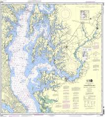 Noaa Nautical Chart 12263 Chesapeake Bay Cove Point To Sandy Point