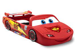 They are foldable, so your kid can use them as a sitting area during the day. Delta Children Cars Lightning Mcqueen Toddler To Twin Bed With Lights And Toy Box Disney Pixar Cars Buy Online In United Arab Emirates At Desertcart Ae Productid 18530760