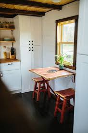 The Chimera Tiny House On Wheels By Wind River Tiny Homes Tiny House Kitchen Dining Room Small Small Kitchen Tables